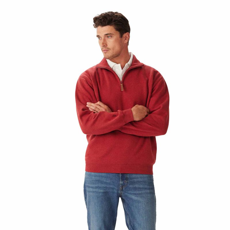 R.M. Williams Mulyungarie 1/4 Zip Sweatshirt image number 0